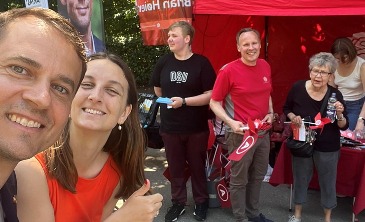 En dag tilbage!